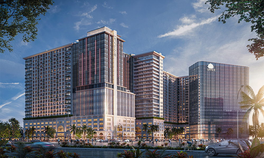 Tổ hợp thương mại, dịch vụ, văn phòng, khách sạn và khách sạn căn hộ Kim Liên